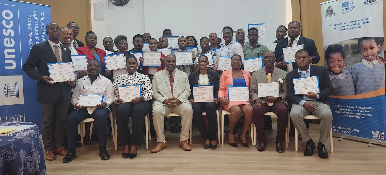 Haïti: Une cinquantaine de cadres formés pour réformer le curriculum scolaire