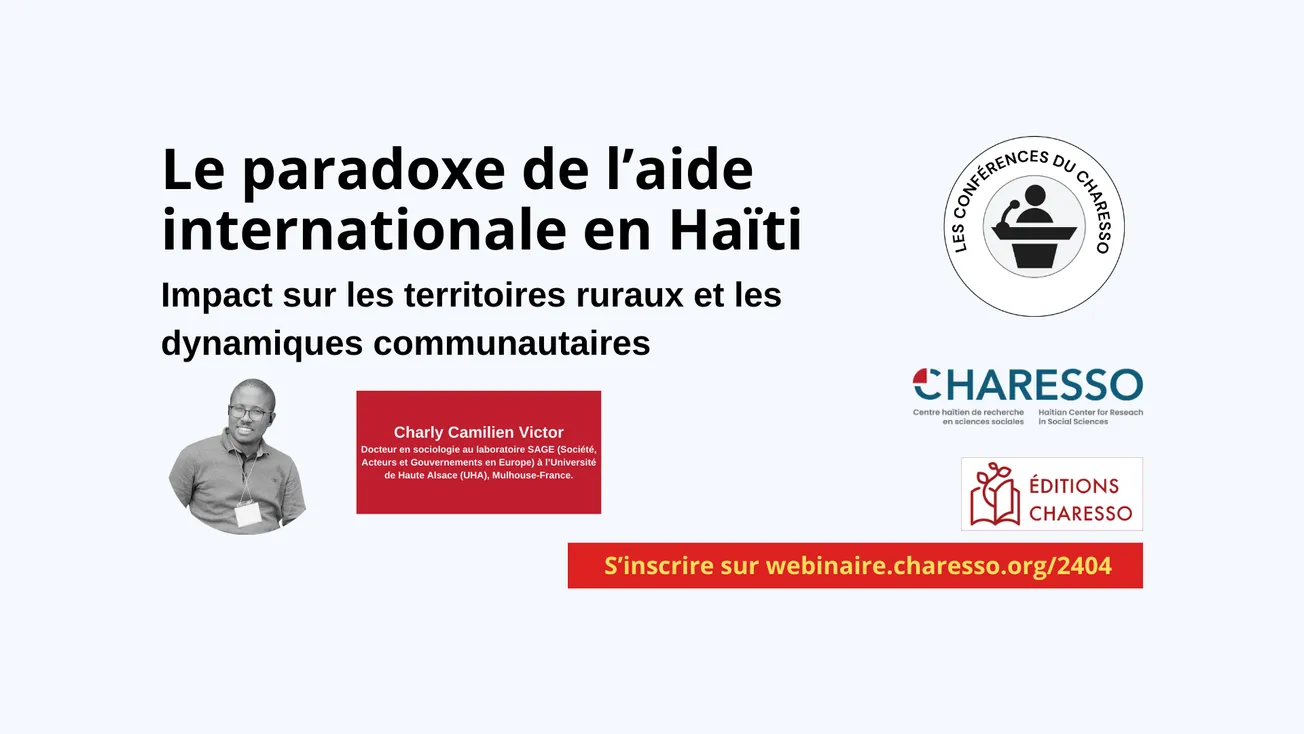 Webinaire : Le paradoxe de l'aide internationale en Haïti et son impact sur les territoires ruraux