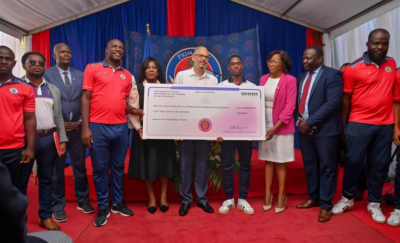 Haïti alloue 100 millions de gourdes à l'équipe U-17 pour la Coupe du monde au Qatar